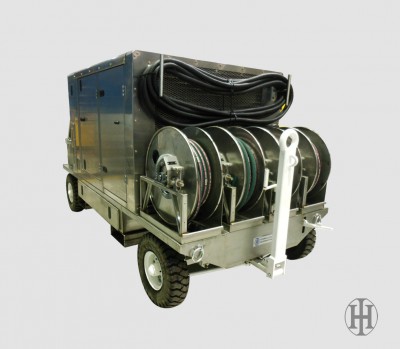 Aircraft Hydraulic Fluid Flushing Purification System